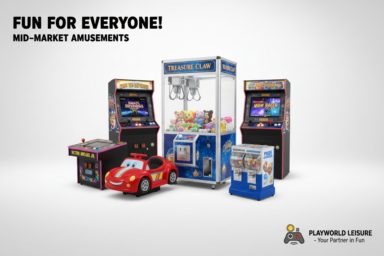 Παιχνίδια με κερματοδέκτη Προς Πώληση /  Coin operated Games for sale