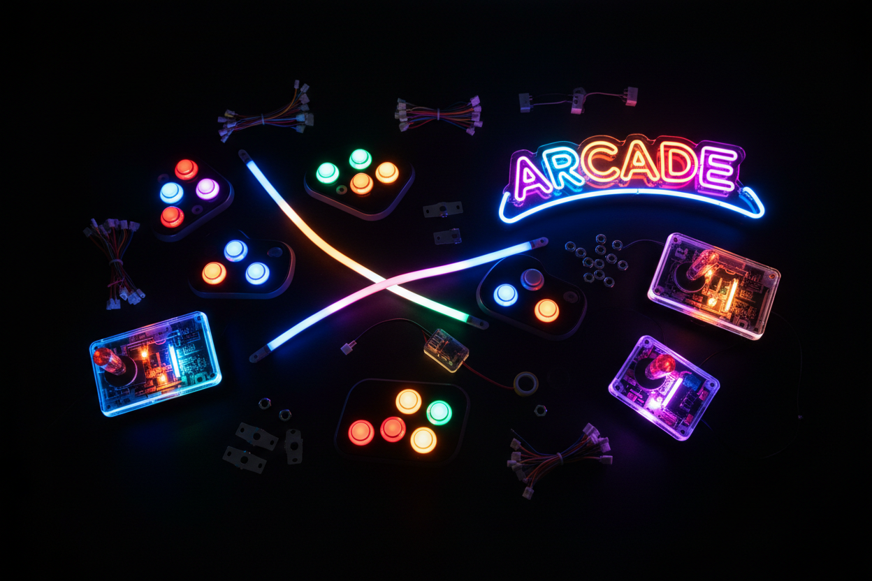 Φωτισμός για παιχνίδια/ Lights for coin operated games